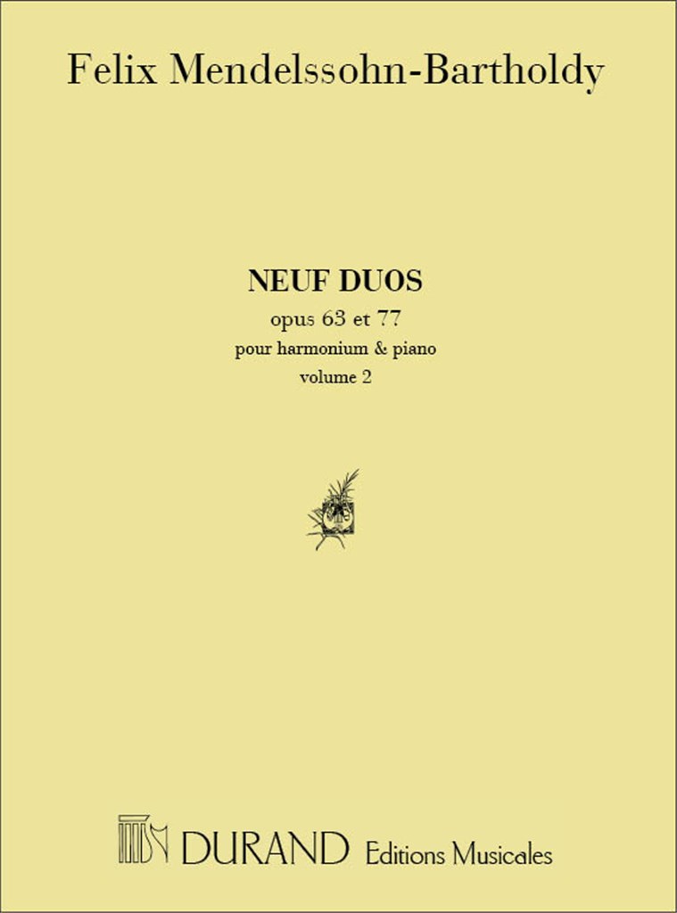 9 Duos Vol 2 Piano-Harmonium